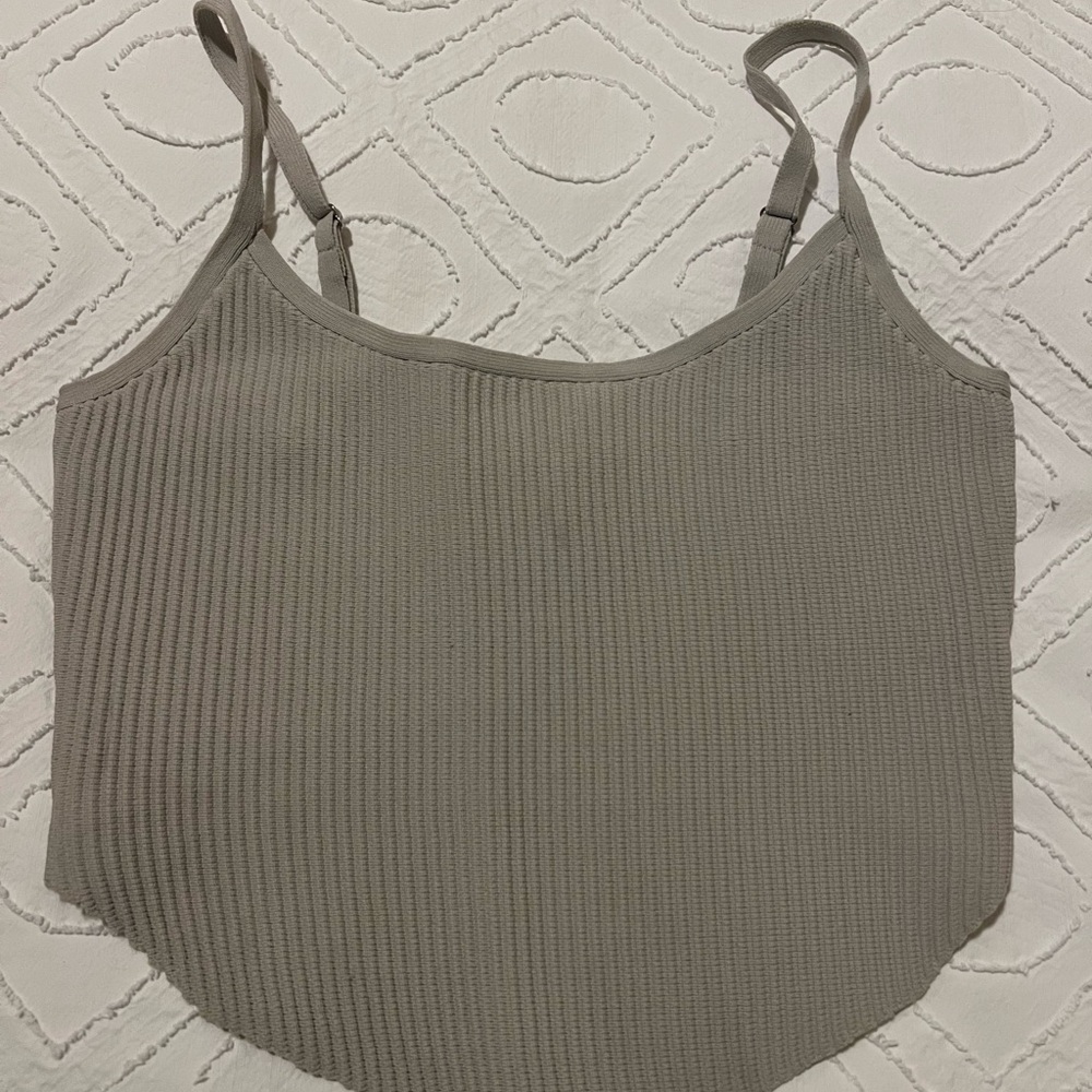 Forever 21 | Gray Ribbed Fitted Camisole Top